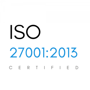 ISO 27001:2103 Certified Image